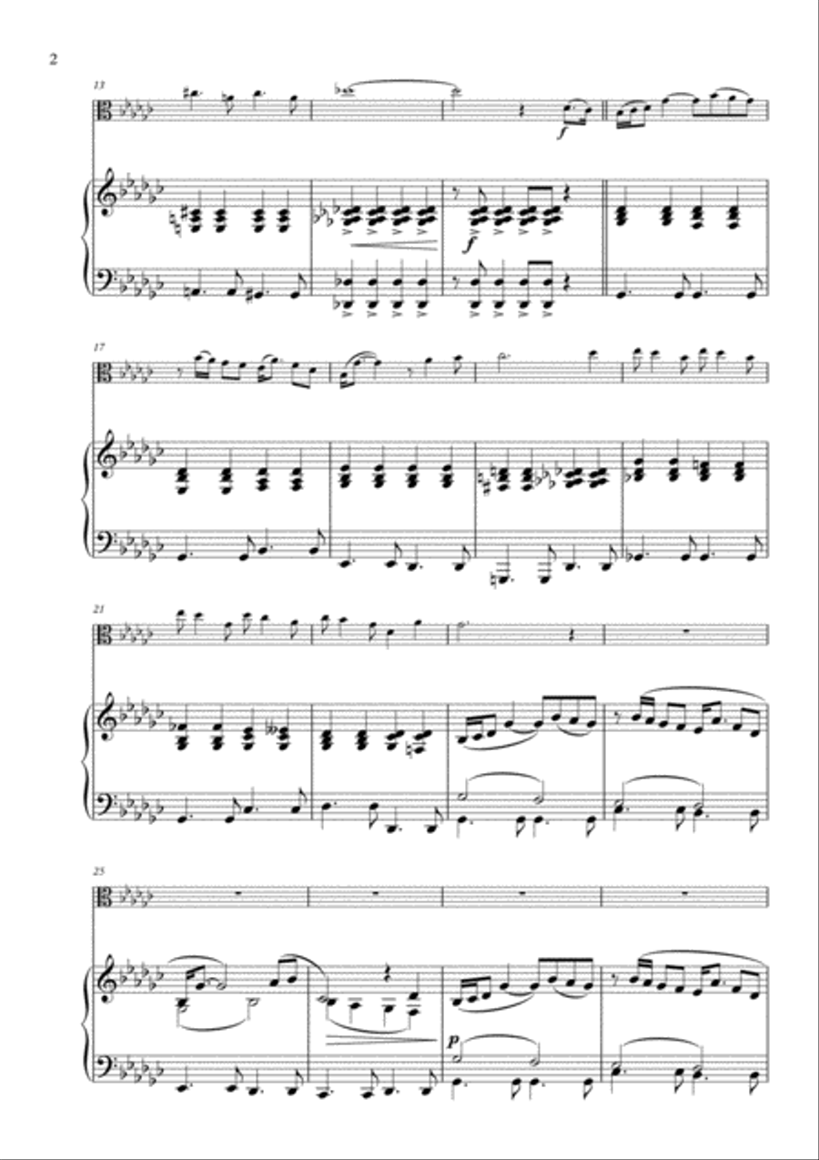 Tomorrow Viola scores gallery preview page 2