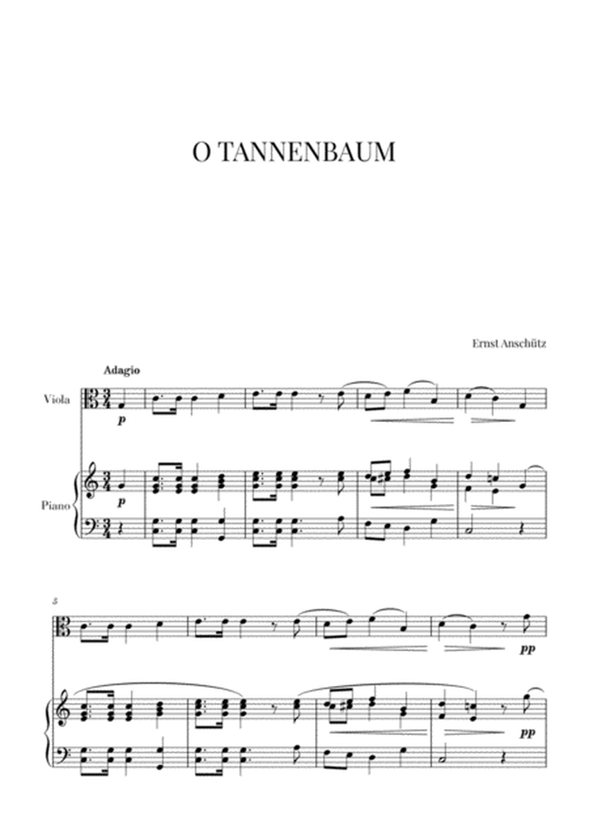 O Tannenbaum for Viola and Piano image number null