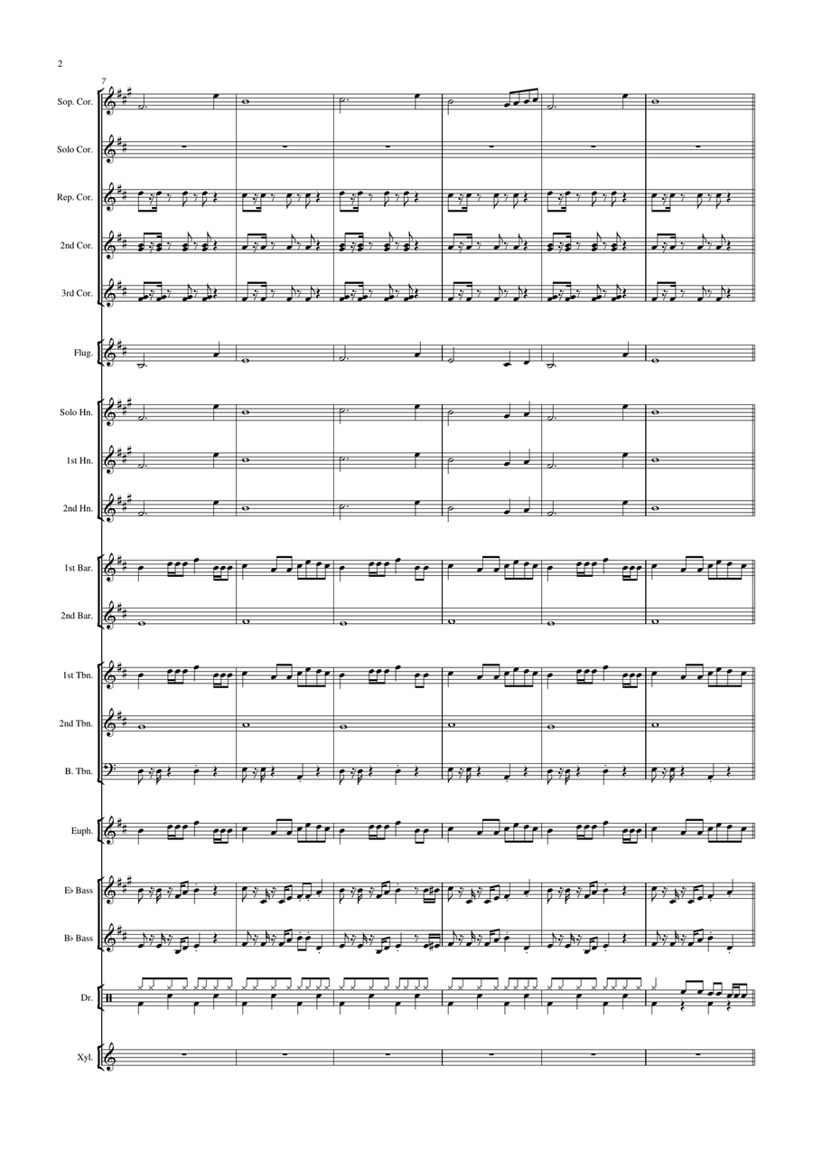 Espresso Brass Band scores gallery preview page 3