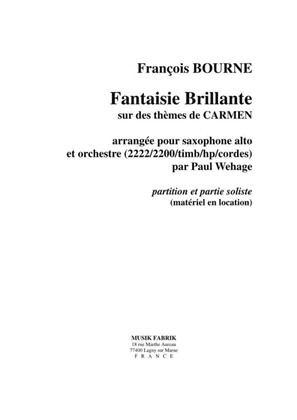 Carmen Fantasy, for alto saxophone and orch.