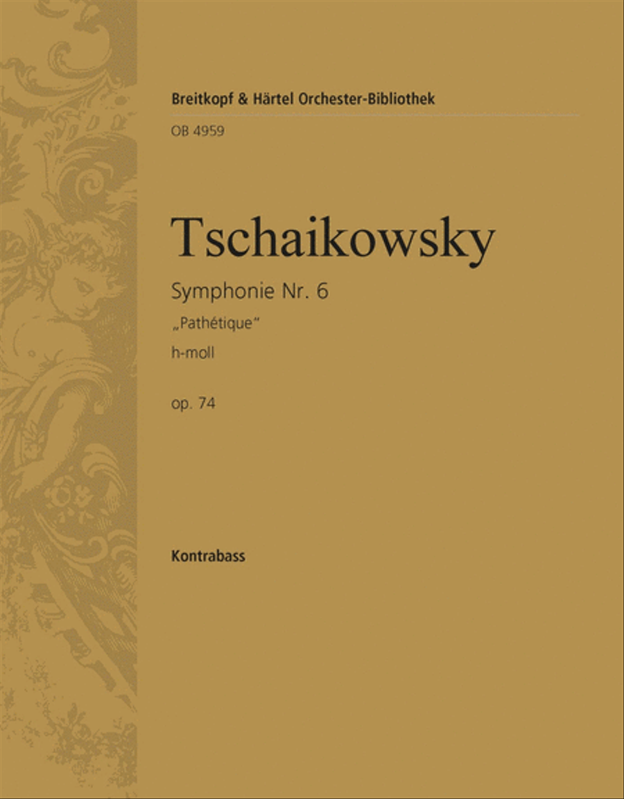 Symphony No. 6 in B minor Op. 74 Orchestra scores gallery preview page 1