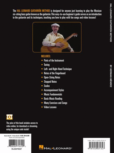 Hal Leonard Guitarrón Method