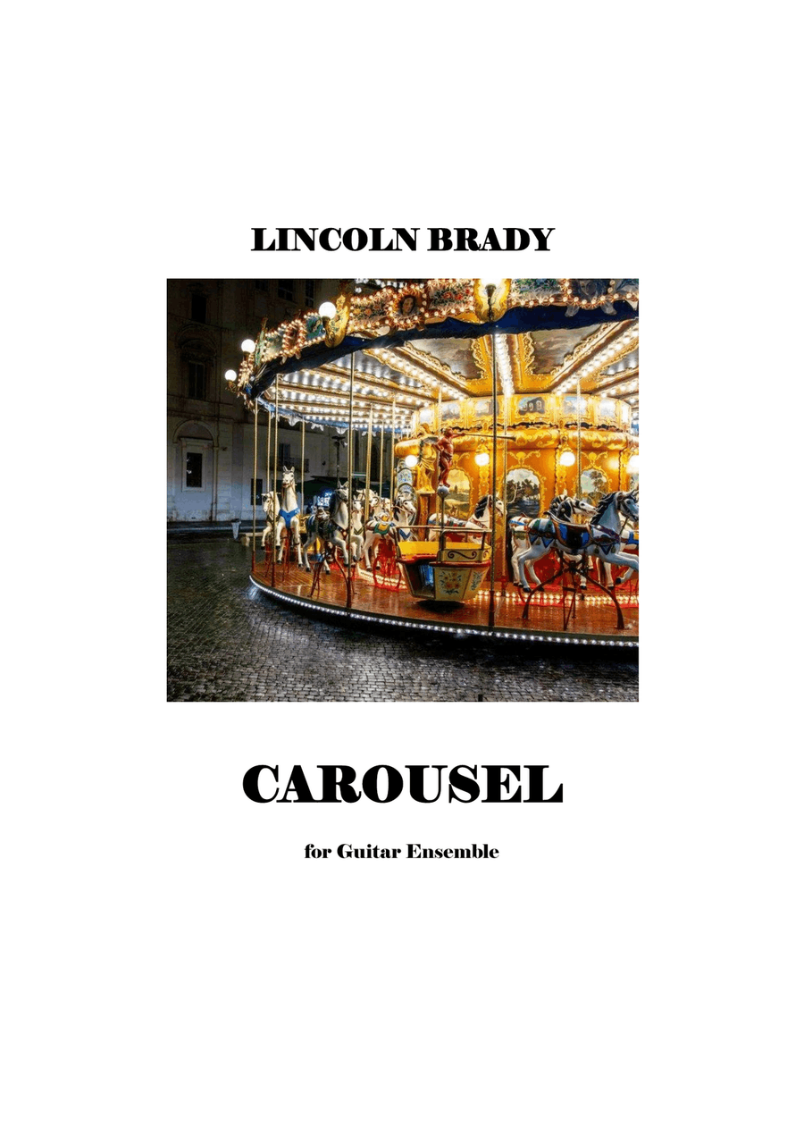 CAROUSEL - Junior Guitar Ensemble (Score & Parts) image number null