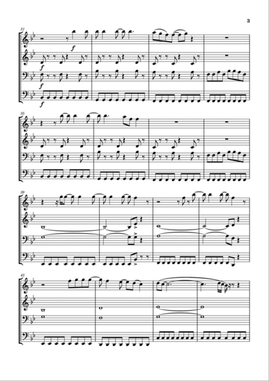 Home Of The Brave Brass Ensemble scores gallery preview page 4