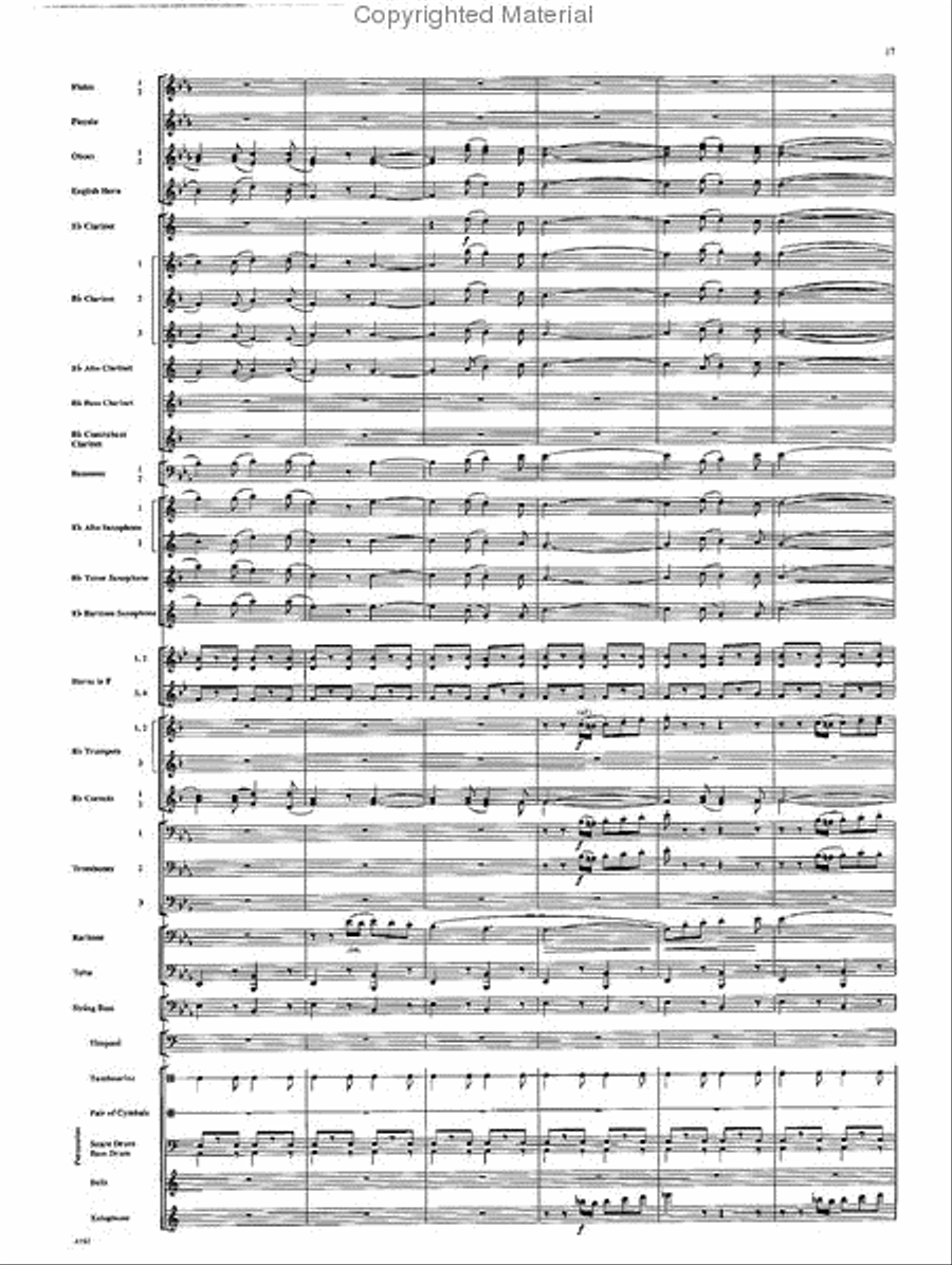 Funiculi, Funicula Concert Band scores gallery preview page 16