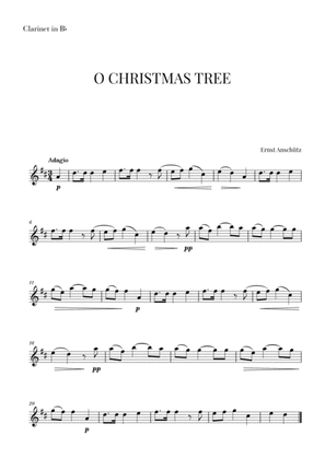 O Christmas Tree for Clarinet