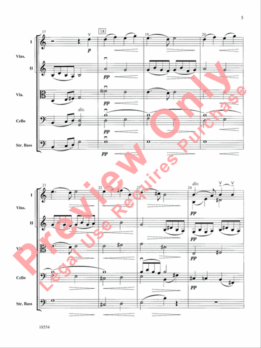 Pie Jesu Pie Jesu String Orchestra scores gallery preview page 6
