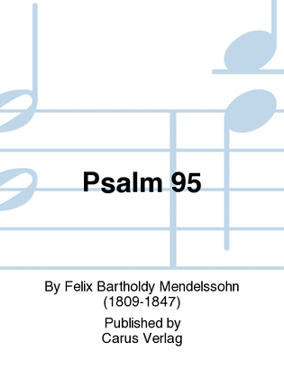 Book cover for Psalm 95