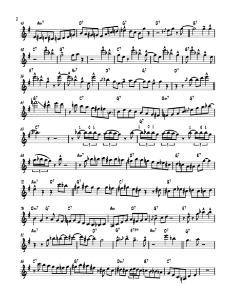 Bag's Groove Trumpet Solo Transcription (Nicholas Payton-Solo-Bb-Instr) Trumpet PDF