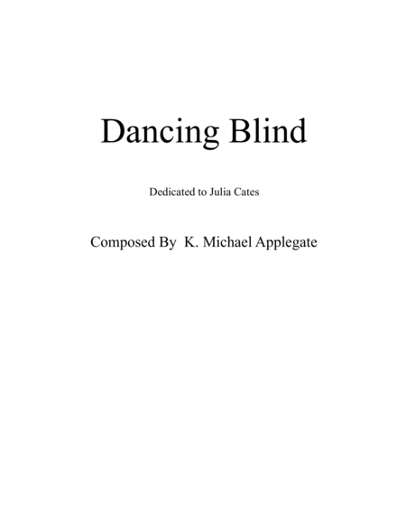 Dancing Blind image number null