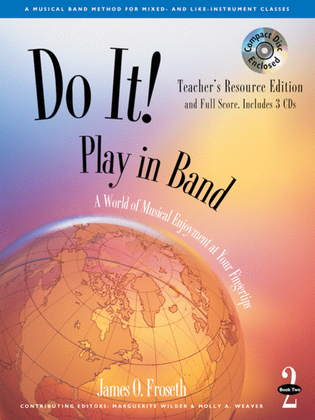 Book cover for Do It! Play In Band - Teacher's Resource Edition for Book 2