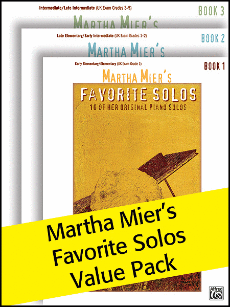 Martha Mier's Favorite Solos 1-3 (Value Pack)
