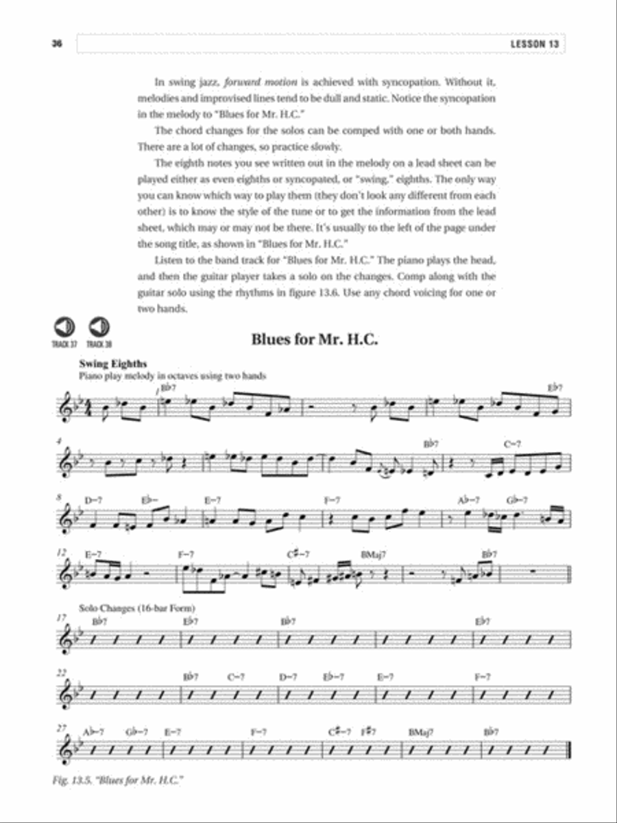 Jazz Piano Comping Jazz Piano Comping Piano Method scores gallery preview page 6
