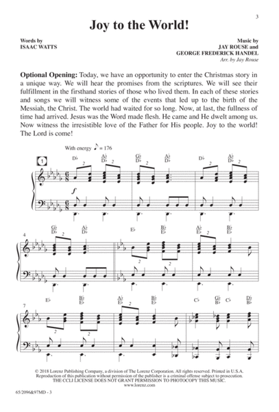 Behold, A Savior! - SATB and Performance CD image number null