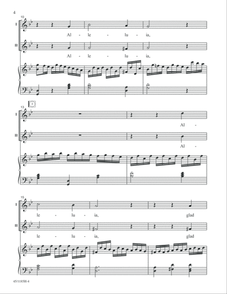 Bach for Young Voices 2-Part scores gallery preview page 4