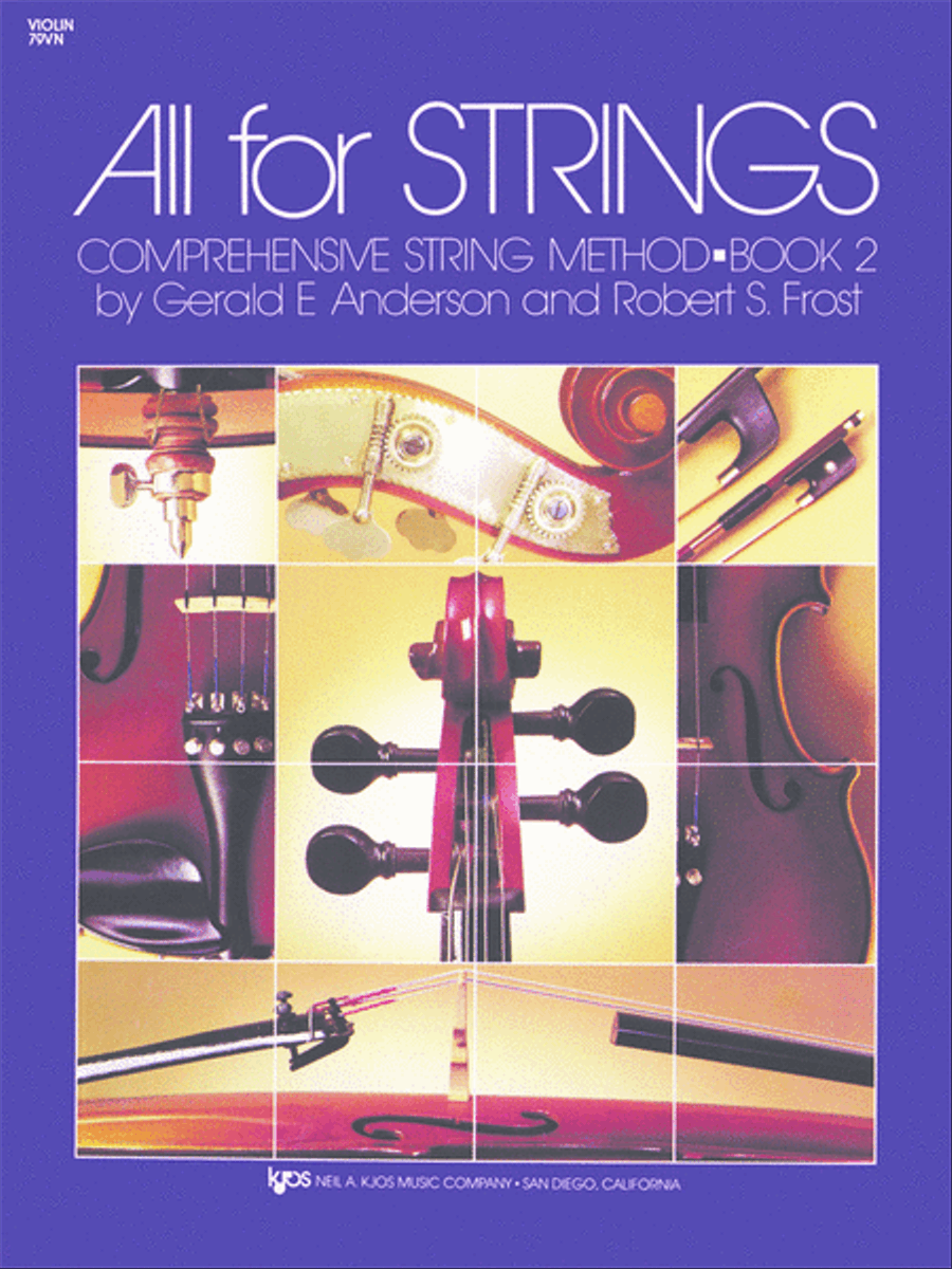 All For Strings - Book 2 (Violin) String Orchestra scores gallery preview page 1