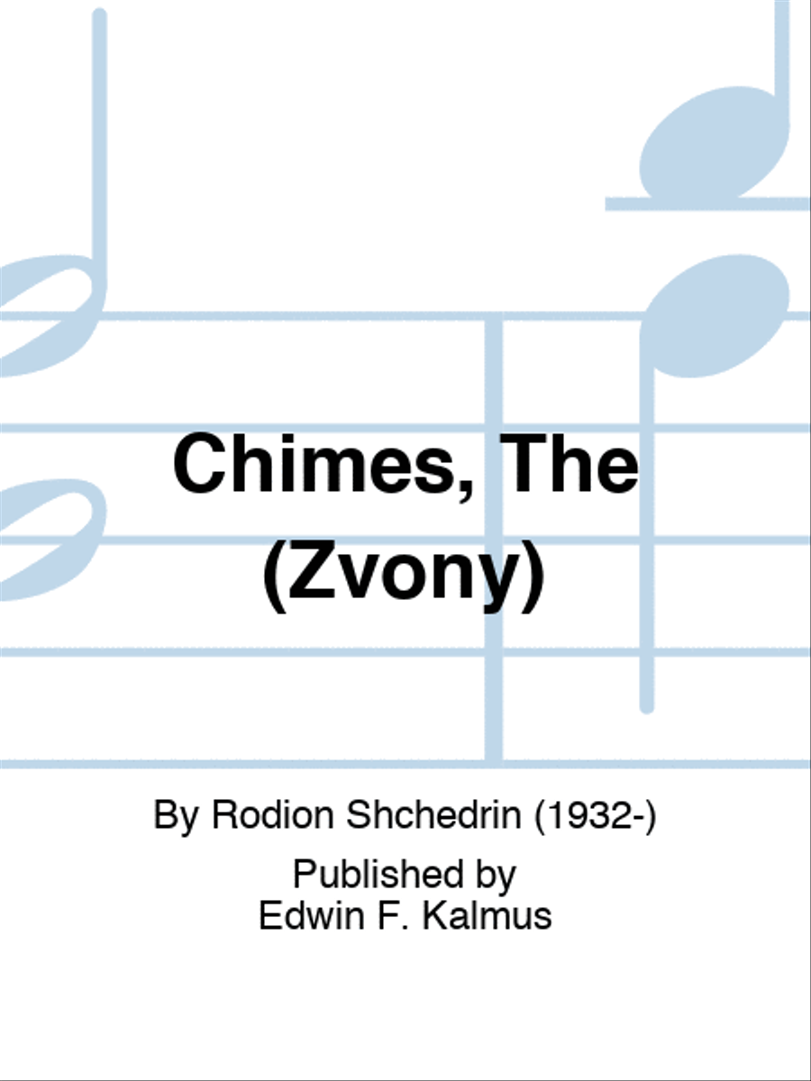 Chimes, The (Zvony) Chimes, The (Zvony) Set of Parts scores gallery preview page 1
