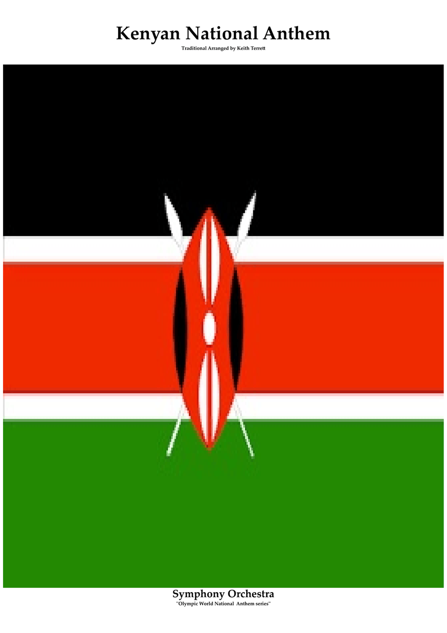 Kenyan National Anthem for Orchestra ( Orchestre national d'Île-de-France Edition) Full Orchestra scores gallery preview page 1