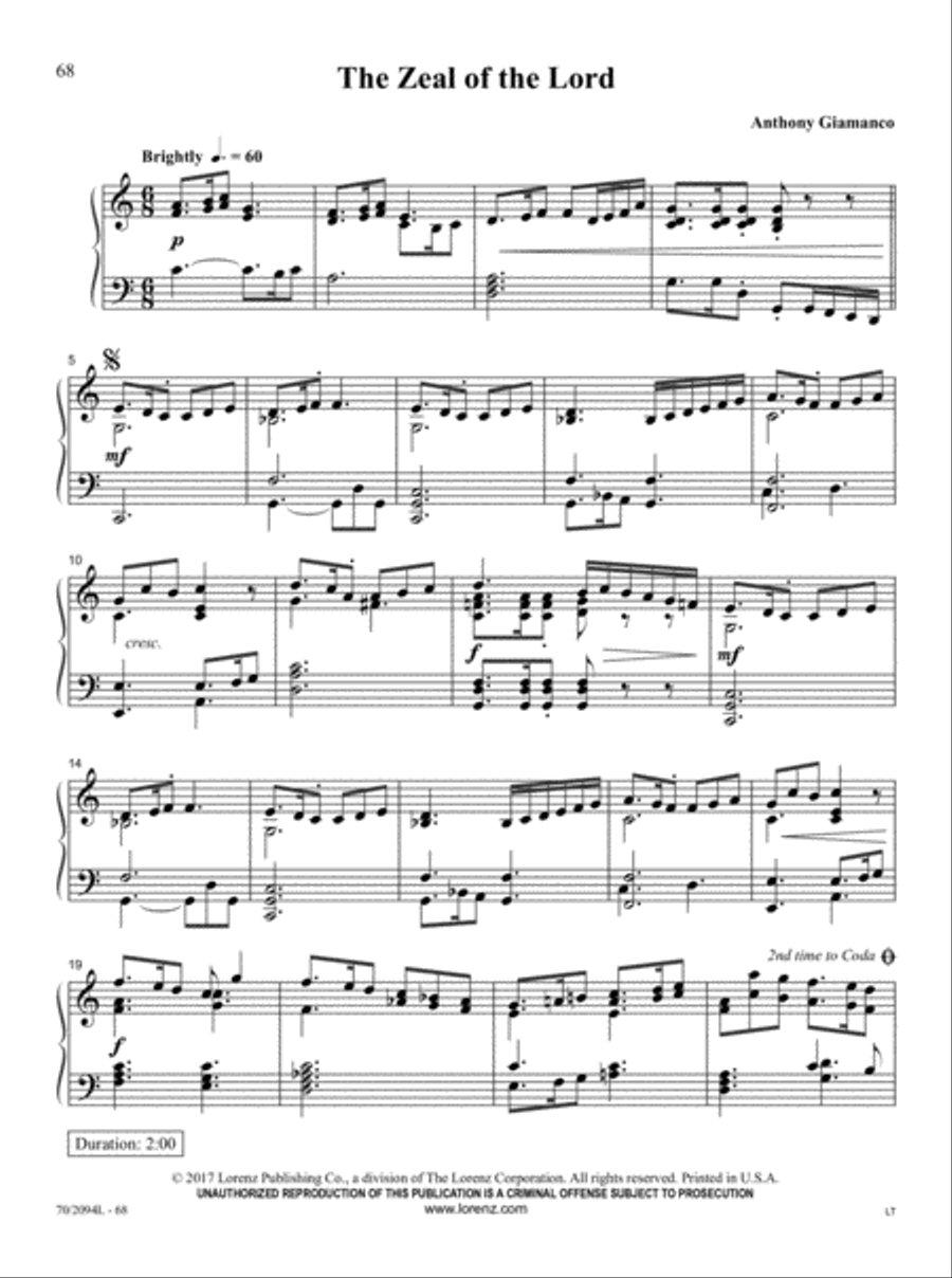 The Church Pianist's Library, Vol. 22 Piano Solo scores gallery preview page 24
