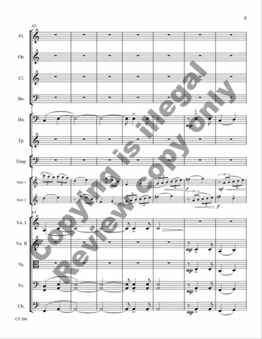 Little Suite Full Orchestra scores gallery preview page 89
