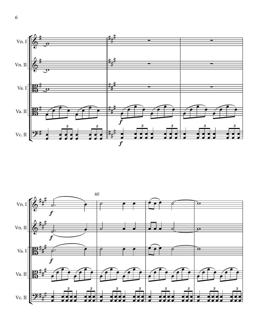 The Little Drummer Boy The Little Drummer Boy String Quintet scores gallery preview page 6