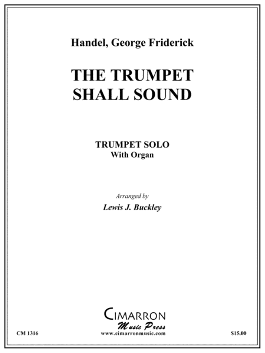 The Trumpet Shall Sound The Trumpet Shall Sound Trumpet Solo scores gallery preview page 1