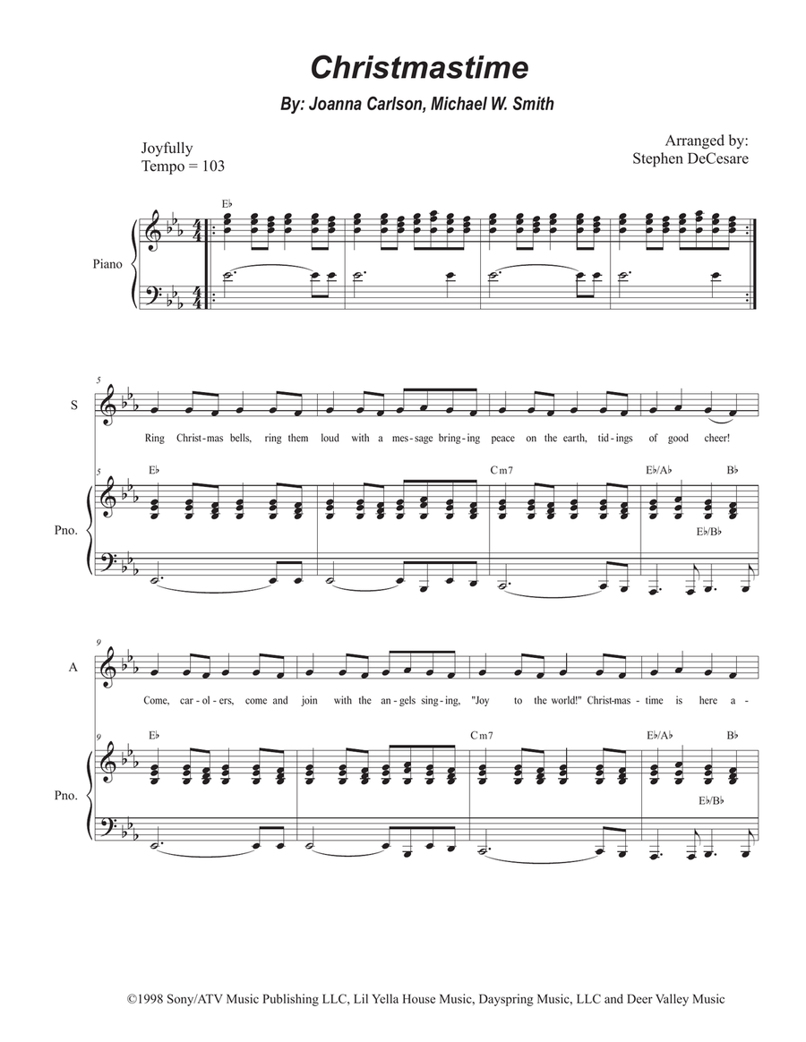 Christmastime SA scores gallery preview page 1