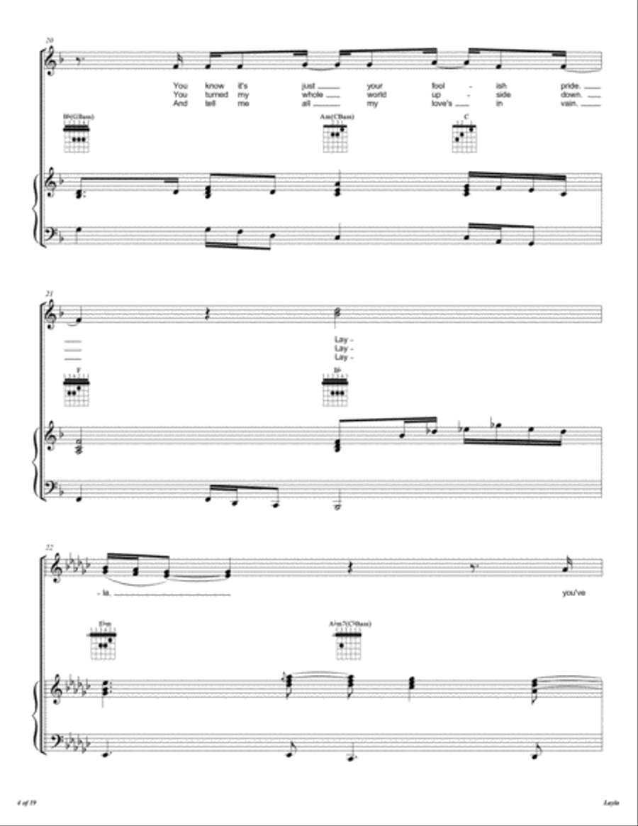 Layla Voice scores gallery preview page 5