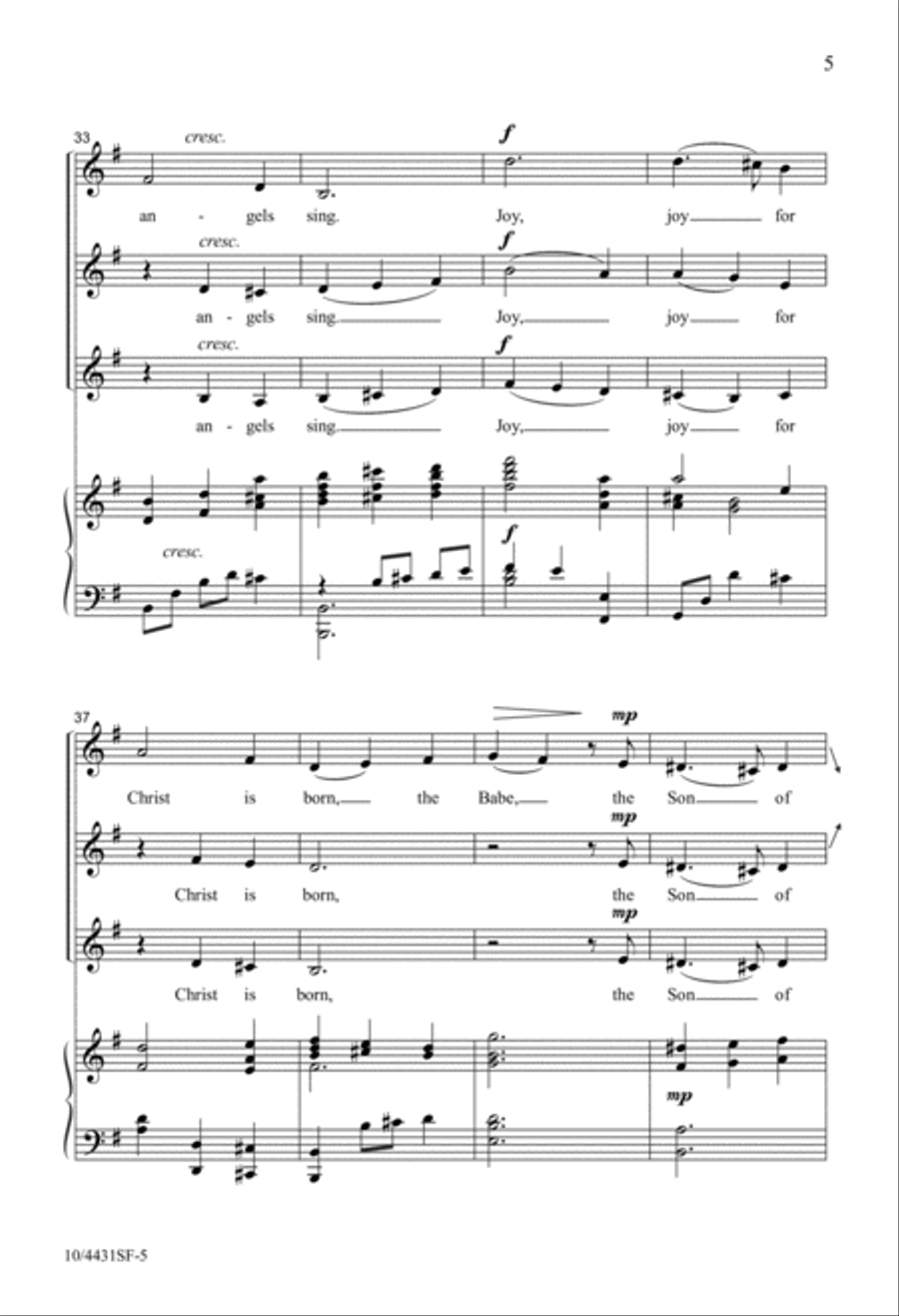 What Child is This? SSA scores gallery preview page 5
