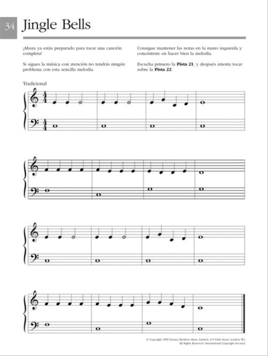 Empieza A Tocar Teclado Empieza A Tocar Teclado Piano Solo scores gallery preview page 7