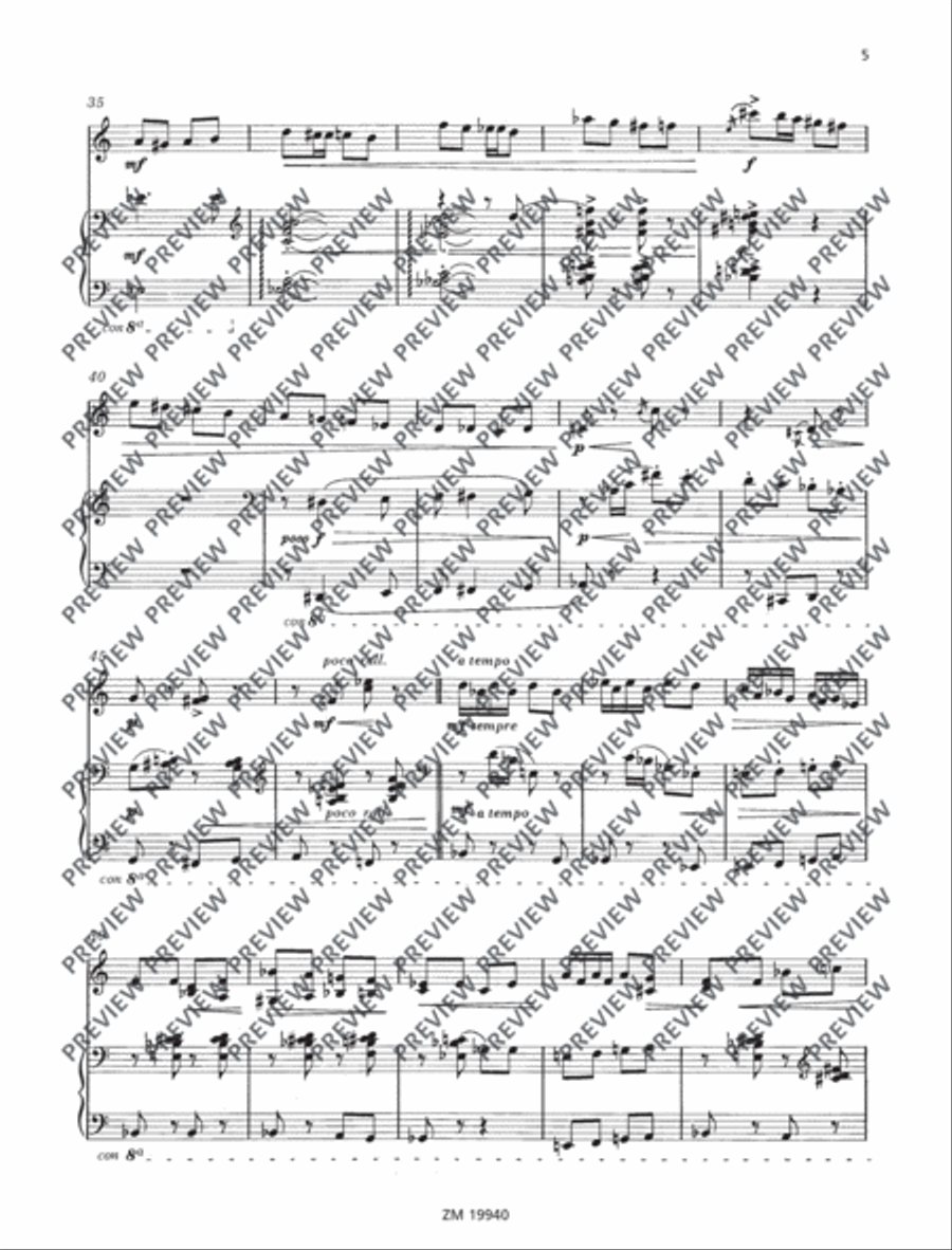 Suite Piano Accompaniment scores gallery preview page 6