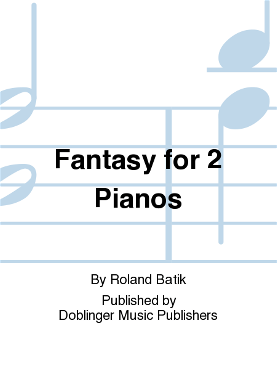 Fantasy for 2 Pianos