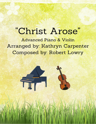 Book cover for Christ Arose (Piano & Violin)