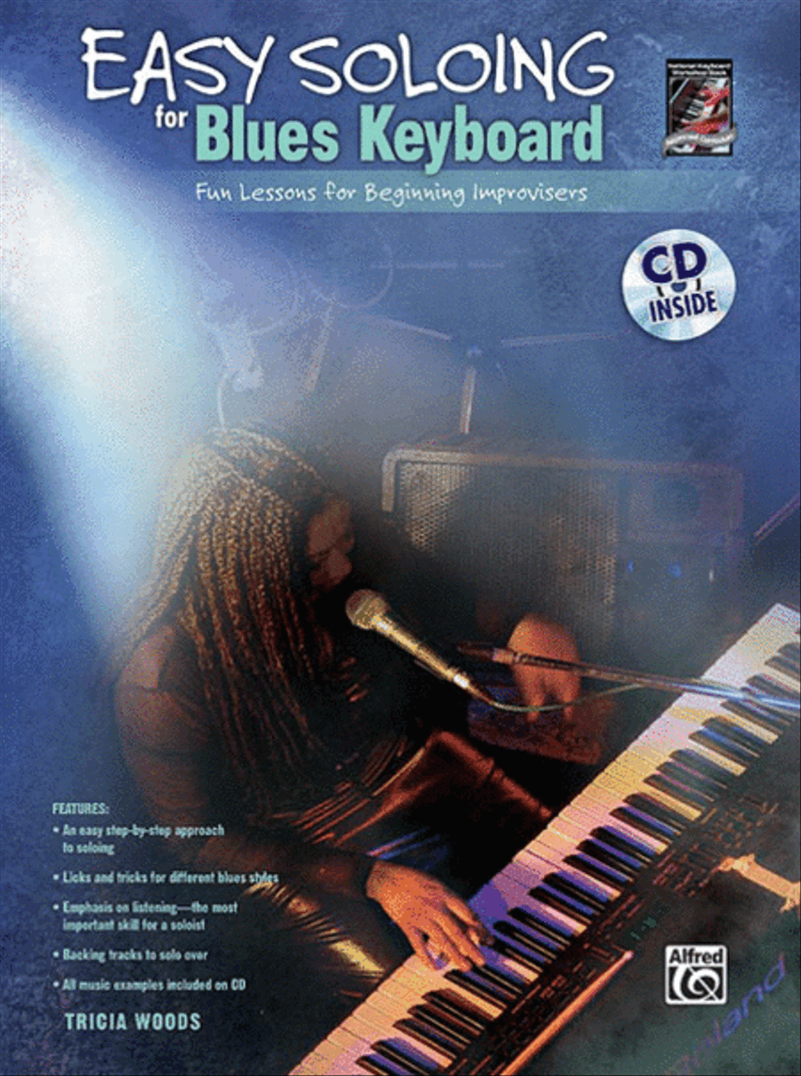Easy Soloing for Blues Keyboard Piano Method scores gallery preview page 1