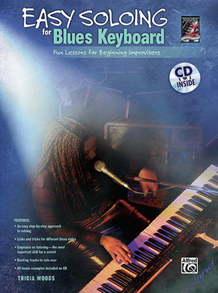 Book cover for Easy Soloing for Blues Keyboard