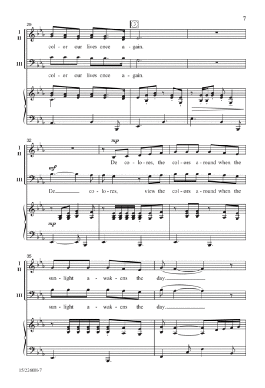De Colores 3-Part scores gallery preview page 8
