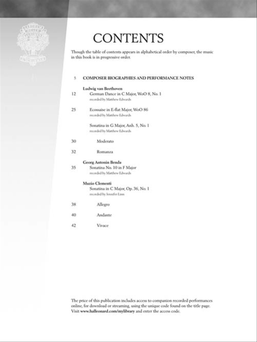 The Classical Era The Classical Era Piano Solo scores gallery preview page 3