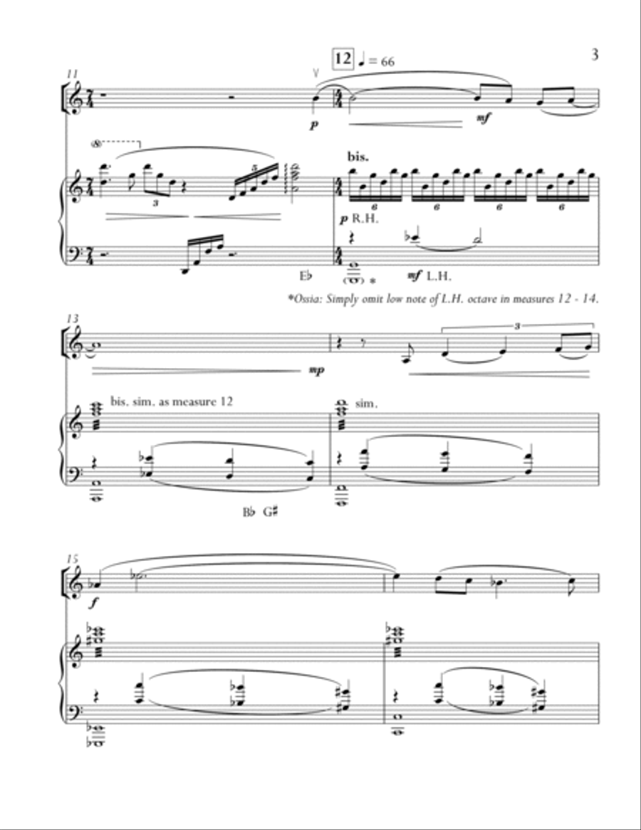 Serenade for Violoncello and Harp String Duet scores gallery preview page 5