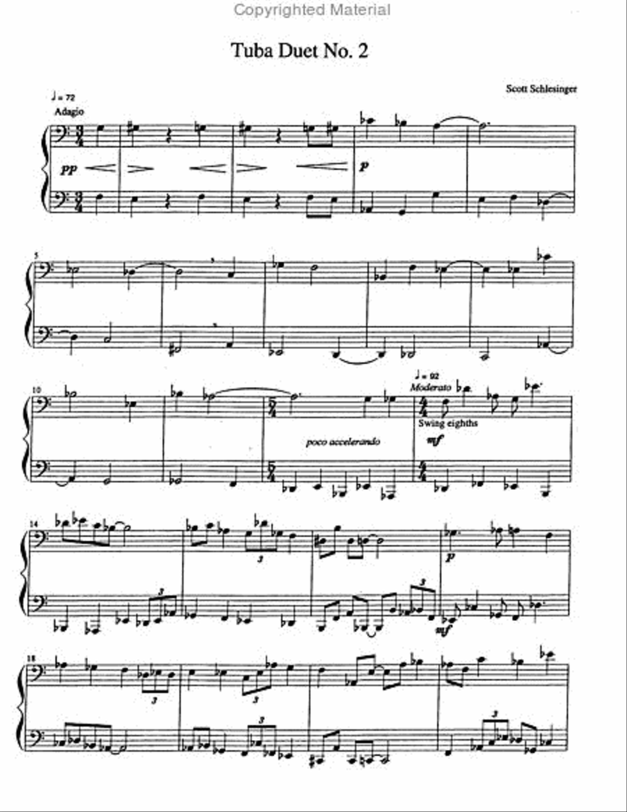 <br>Sheet music extract