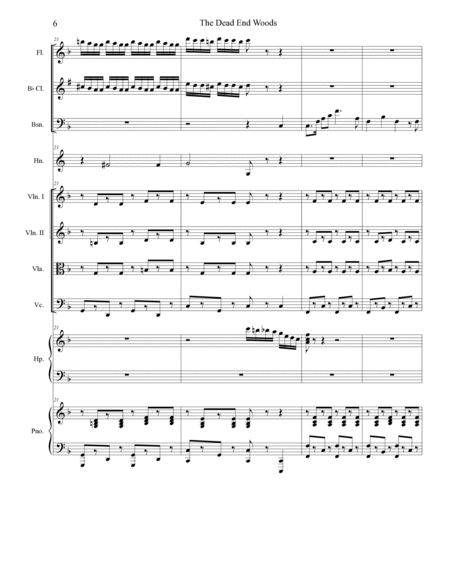 The Woods (A Choral Symphony) (Full Score and Parts) image number null