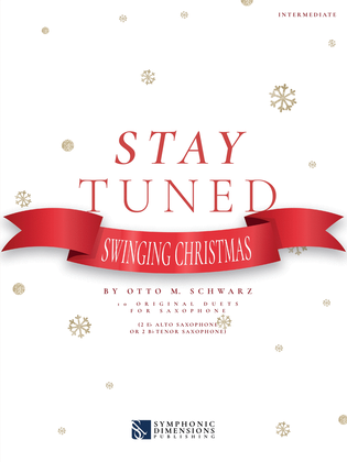 Book cover for Stay Tuned: Swinging Christmas