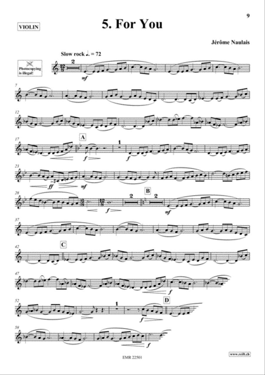 Play With Your Band Volume 2 Violin scores gallery preview page 7
