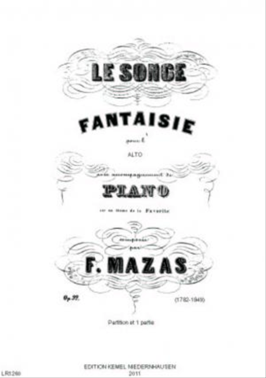Le songe Viola scores gallery preview page 1