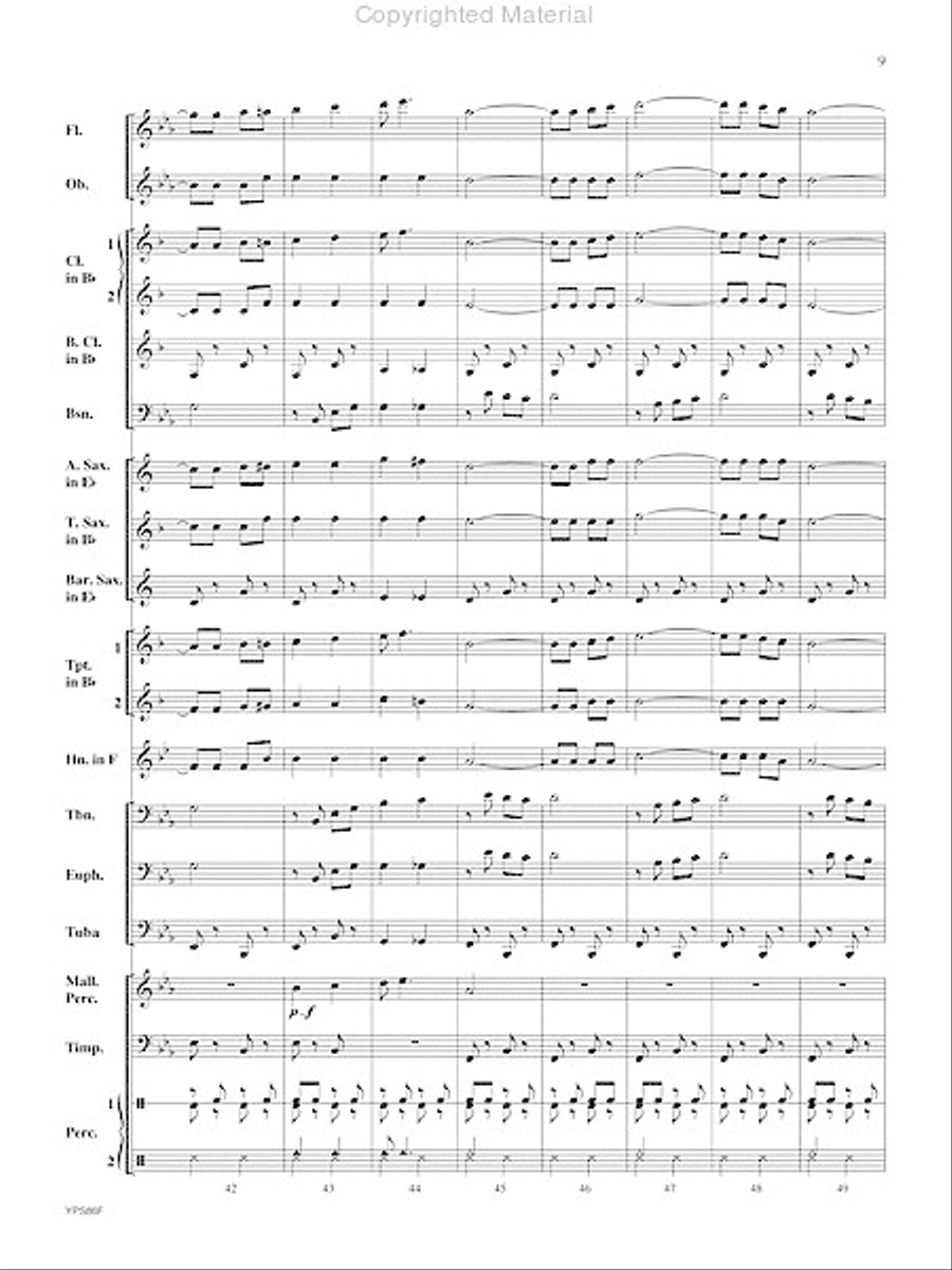 Advance Concert Band scores gallery preview page 10
