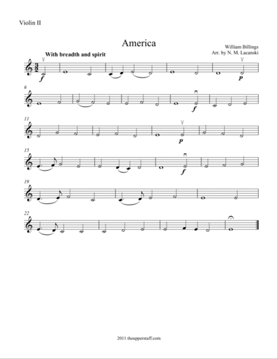 America String Orchestra scores gallery preview page 4