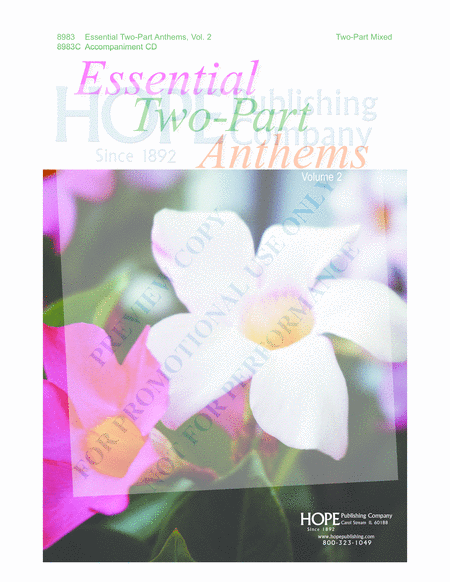 Essential Two-Part Anthems, Vol. 2