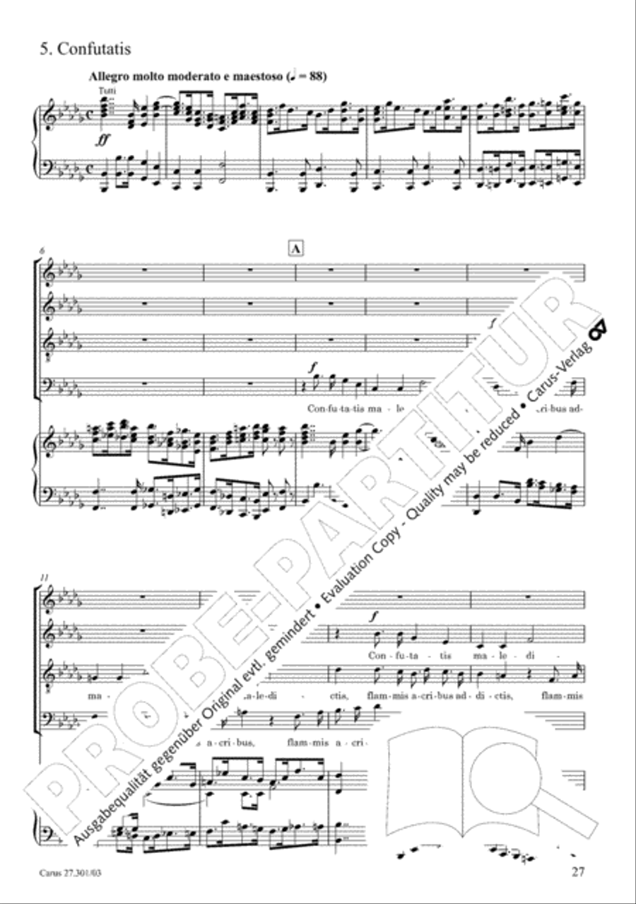 Requiem in F minor Requiem in F minor 4-Part scores gallery preview page 32