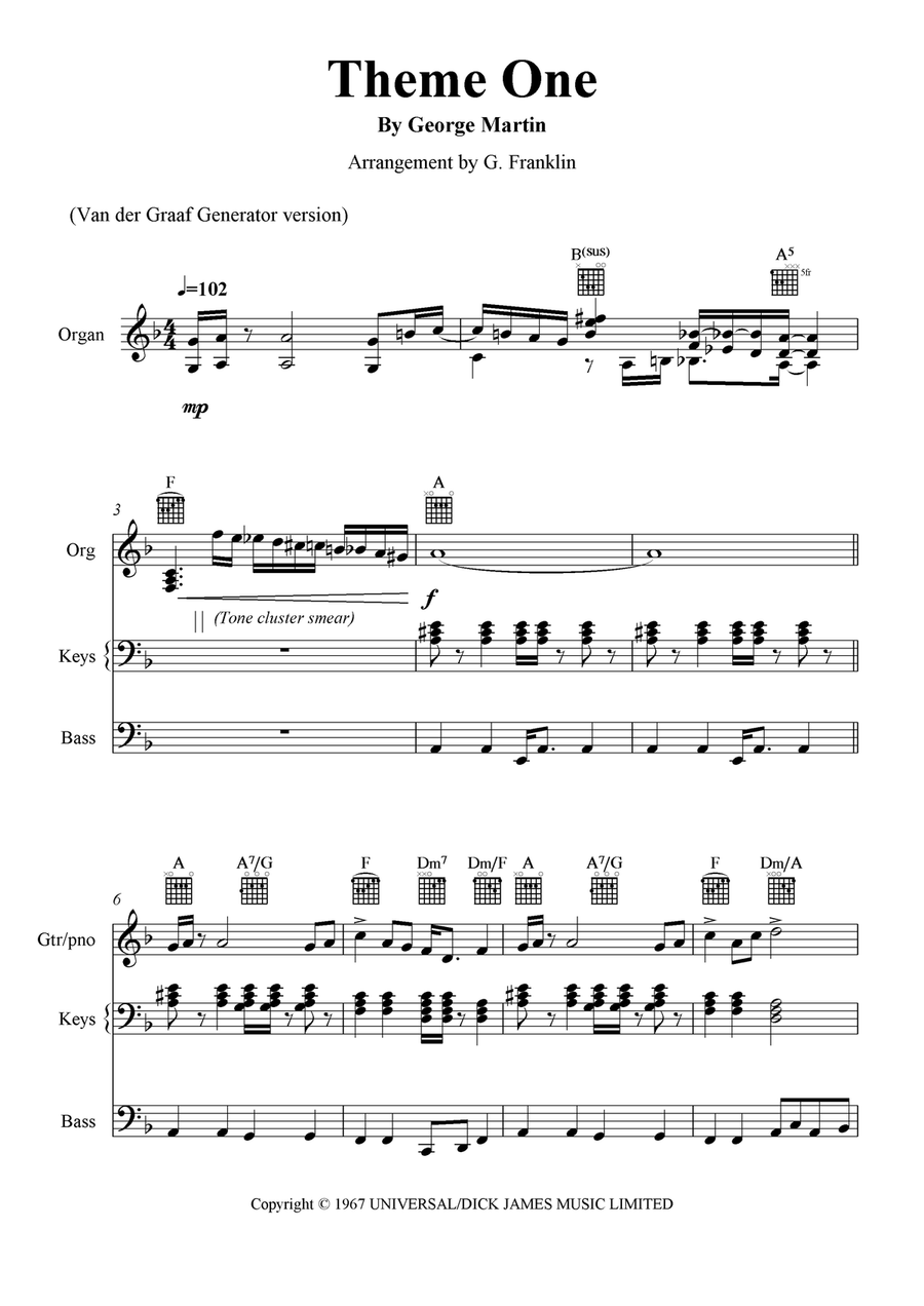Theme One Small Ensemble scores gallery preview page 2