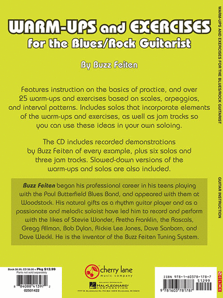 Warm-Ups and Exercises for the Blues/Rock Guitarist image number null