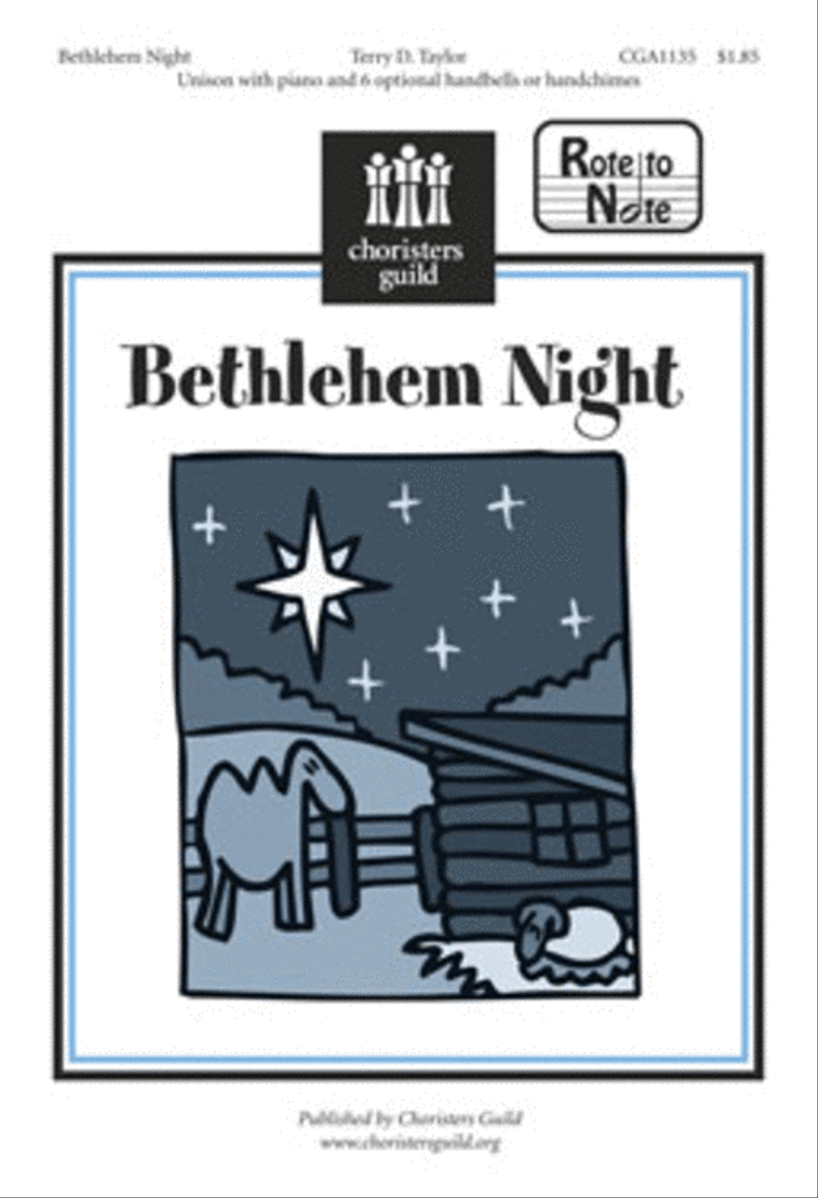 Bethlehem Night Unison Choir scores gallery preview page 1